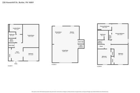 226 Havenhill Drive Township Of But Sw PA 16001