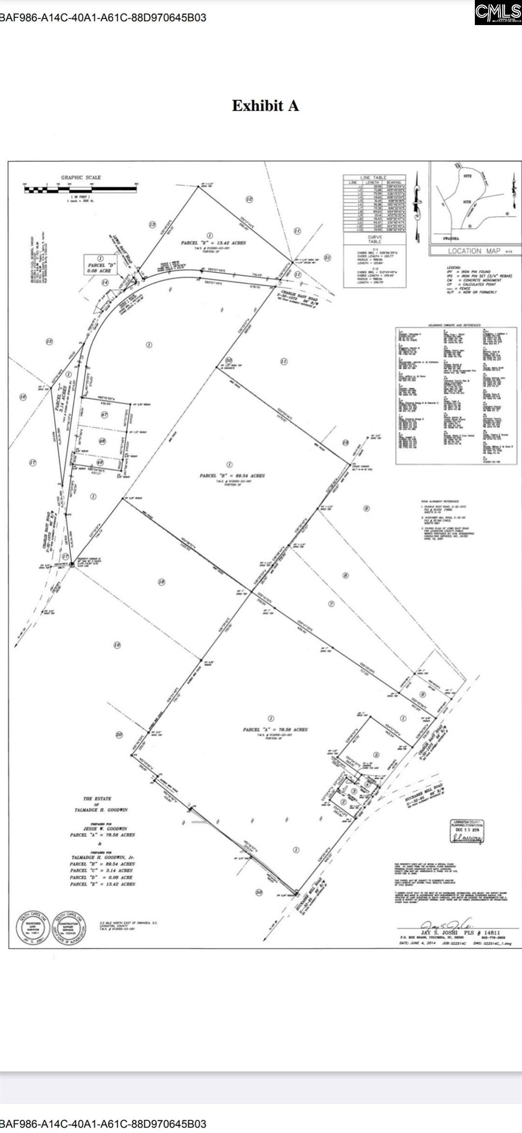 0 Charlie Rast Road Swansea SC 29160