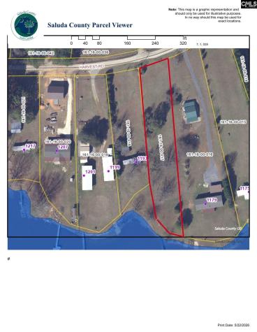 Tbd Harvest Road Saluda SC 29138