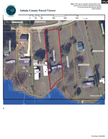 1193 Harvest Road Saluda SC 29139