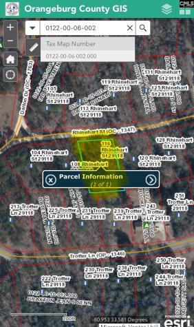 116 Rhinehart Street Orangeburg SC 29118