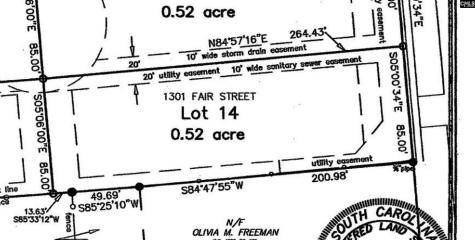 1301 Fair Street Camden SC 29020-0000