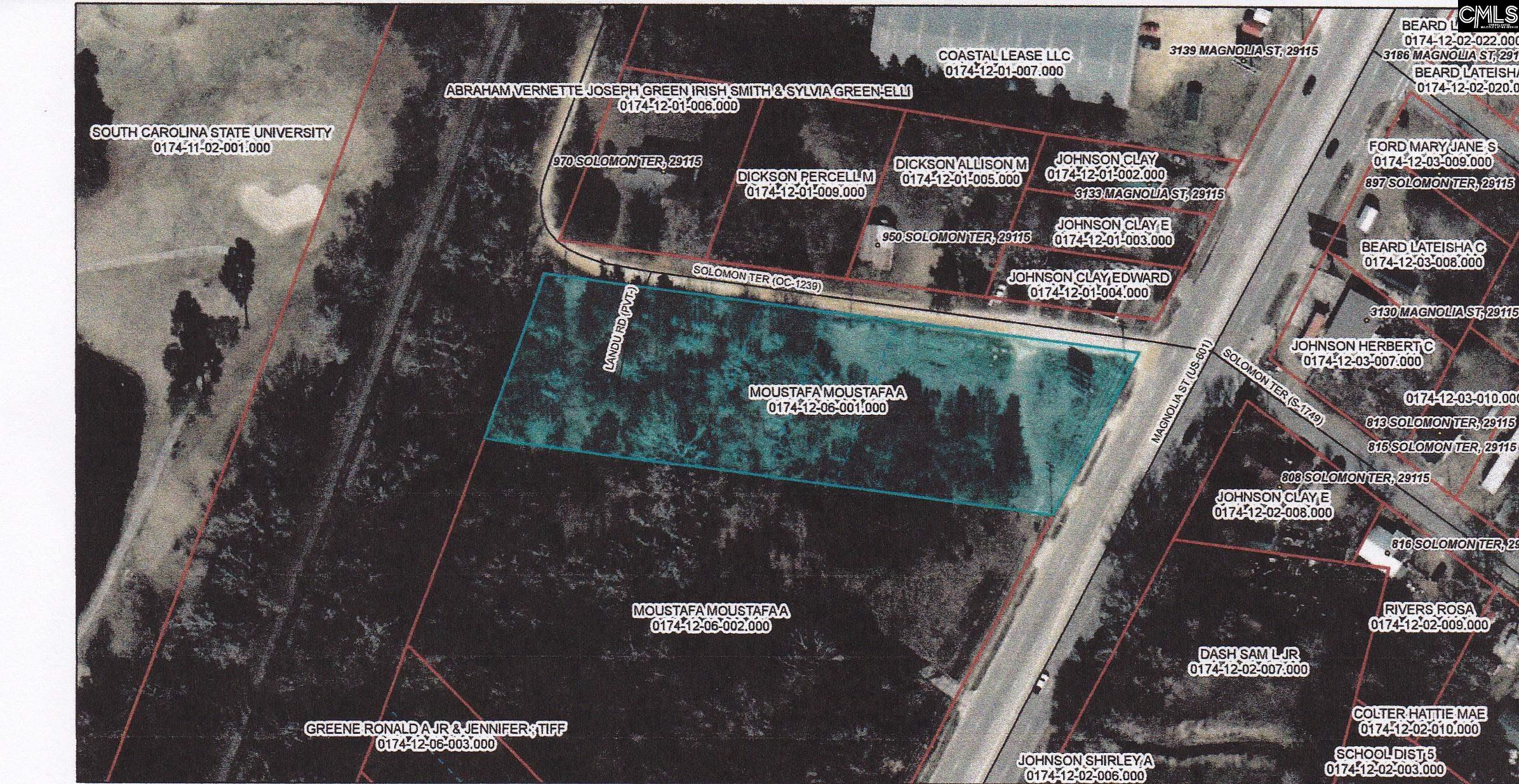 Tbd Magnolia Street Orangeburg SC 29118