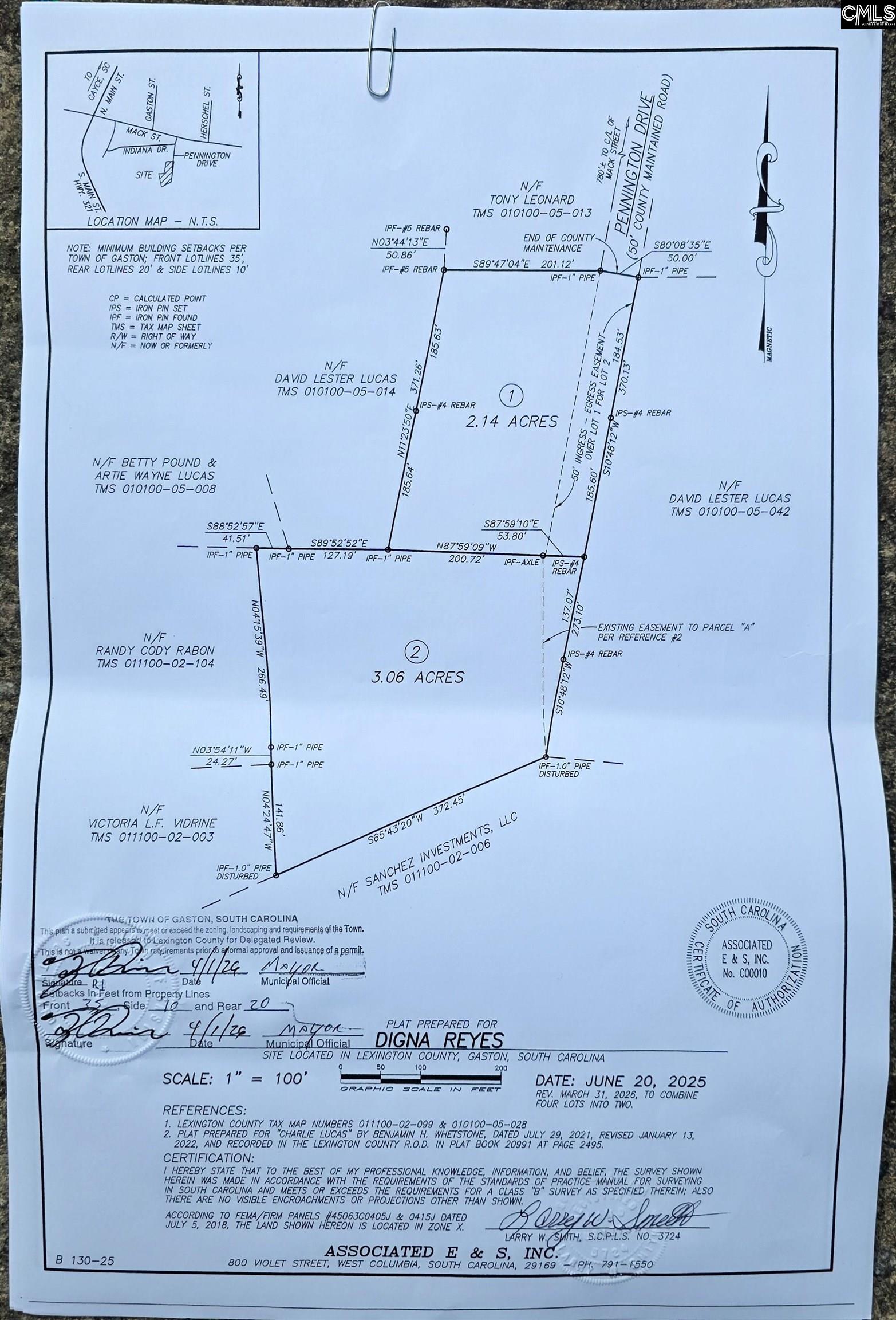 Tbd Pennington Drive Gaston SC 29053