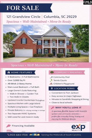 121 Grandview Circle Columbia SC 29229