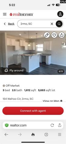 154 Wahoo Circle Irmo SC 29063