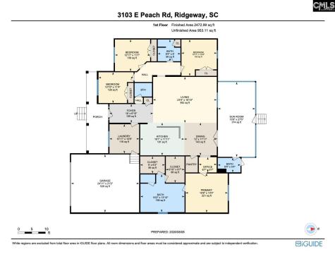 3103 E Peach Road Ridgeway SC 29130