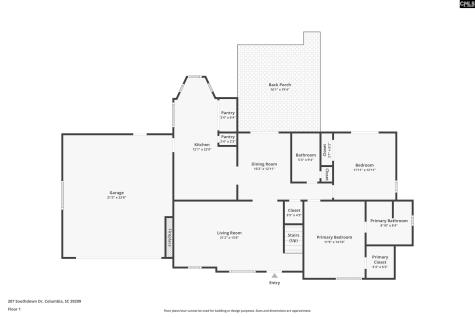 207 Southdown Drive Columbia SC 29209