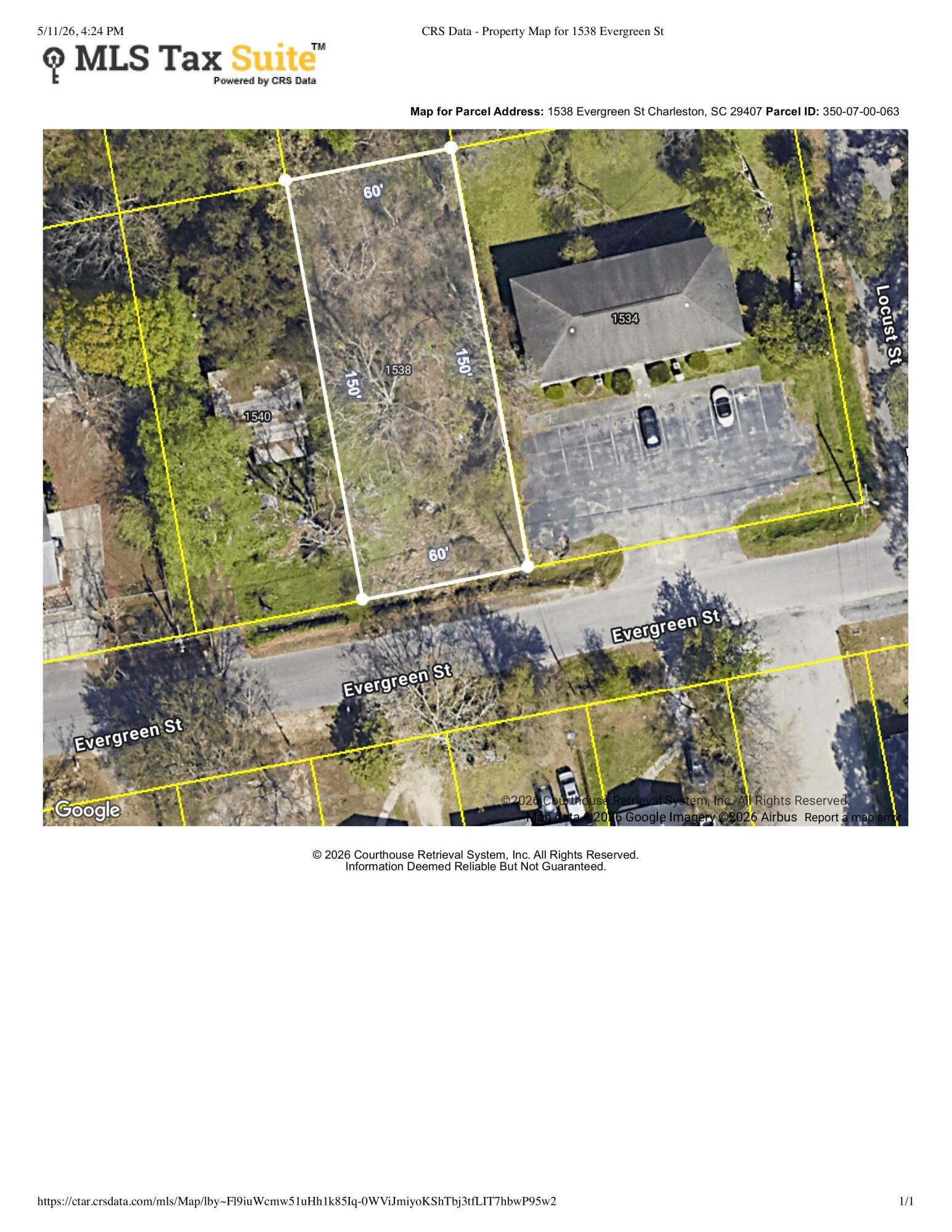 1538 Evergreen Street Charleston SC 29407
