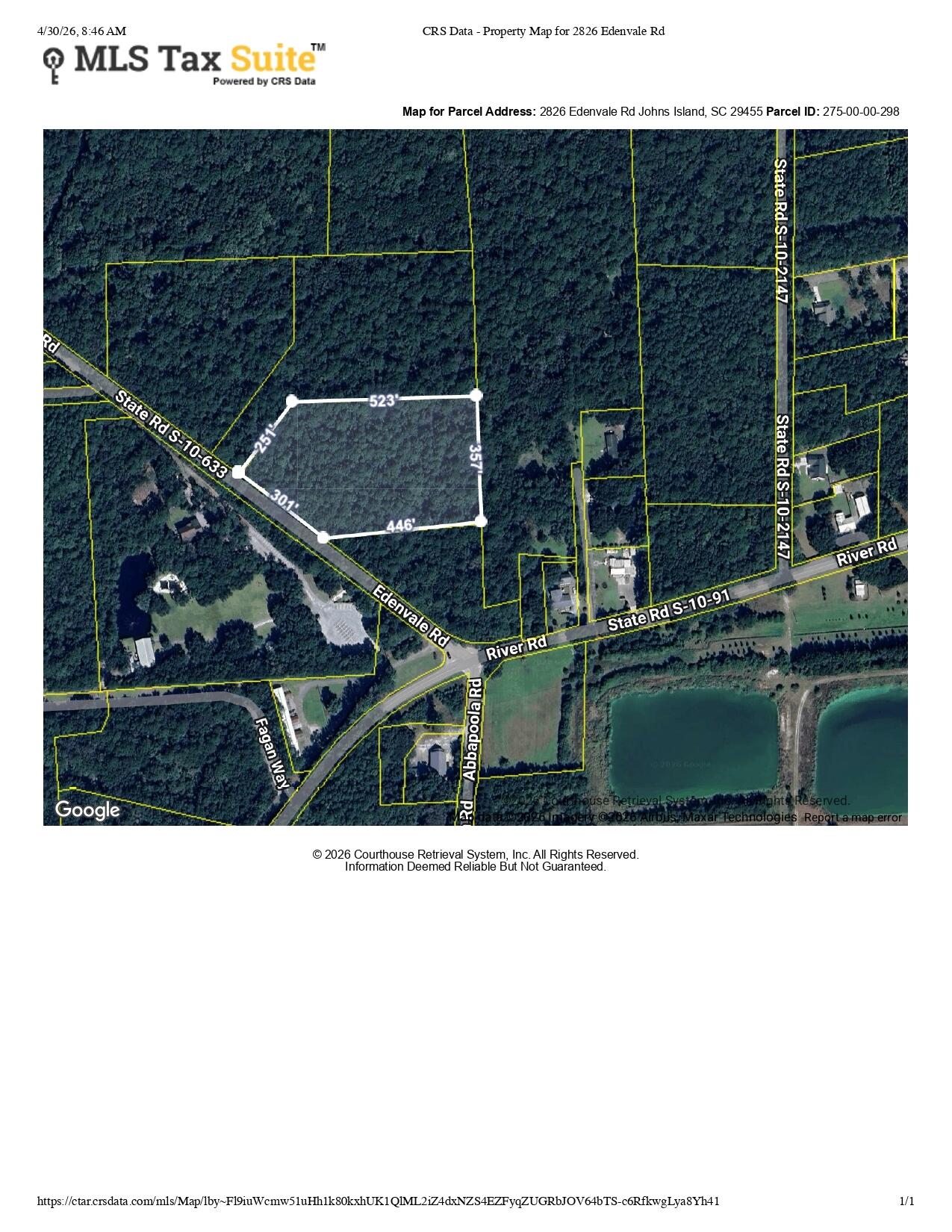 2826 Edenvale Road Johns Island SC 29455