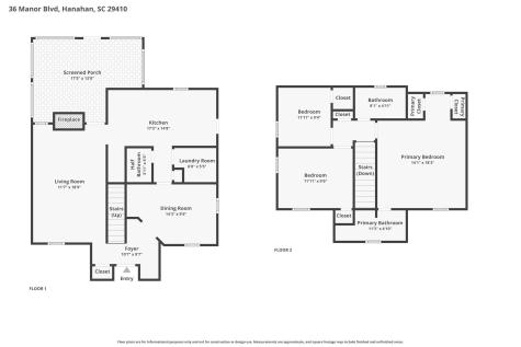 36 Manor Boulevard Hanahan SC 29410