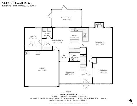 3419 Kirkwall Drive Summerville SC 29485