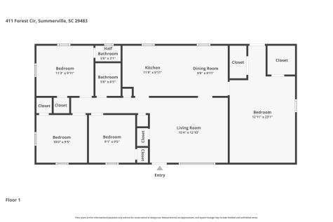 411 Forest Circle Summerville SC 29483