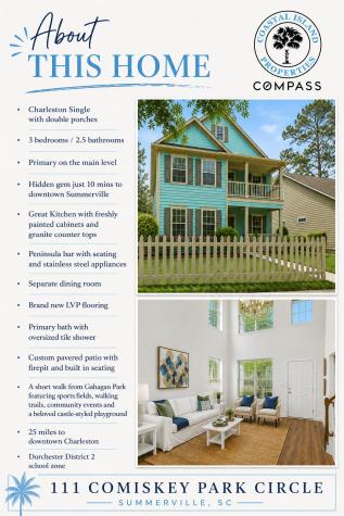 111 Comiskey Park Circle Summerville SC 29485
