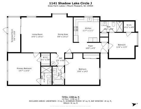 1141 Shadow Lake Circle Mount Pleasant SC 29464