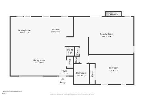 1832 Alice Drive Charleston SC 29407