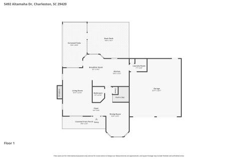 5492 Altamaha Drive North Charleston SC 29420