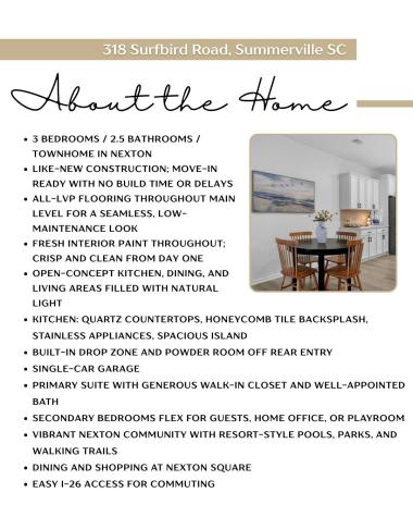 318 Surfbird Road Summerville SC 29486