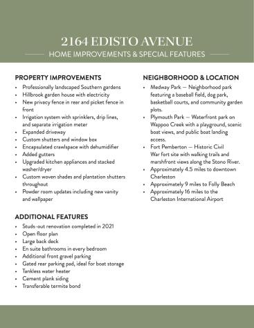 2164 Edisto Avenue Charleston SC 29412