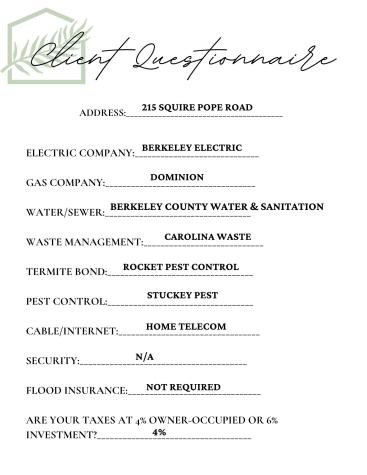 215 Squire Pope Road Summerville SC 29486