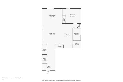 323 Bear Paw Lane Summerville SC 29486