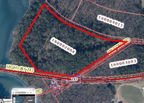 12.3 Acres 243 Highway Townville SC 29689