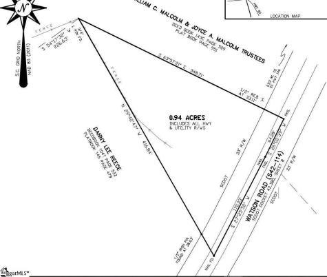0 Watson Road Enoree SC 29335
