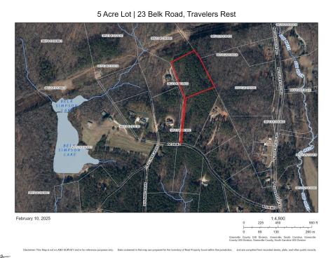 23 Belk Road Travelers Rest SC 29690