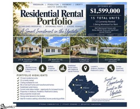 215 W Roosevelt Drive Anderson SC 29626