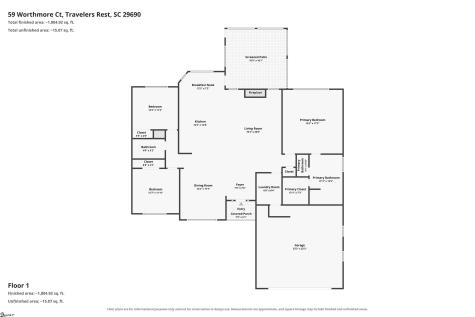 59 Worthmore Court Travelers Rest SC 29690