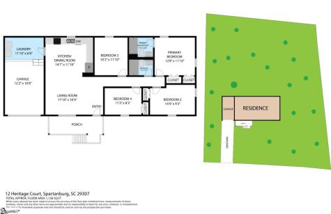 12 Heritage Court Spartanburg SC 29307