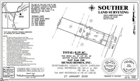 2337 Mill Loop Spartanburg SC 29320