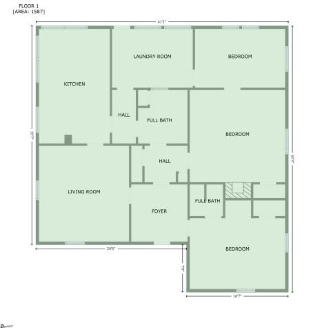 207 Ellis Avenue Abbeville SC 29620