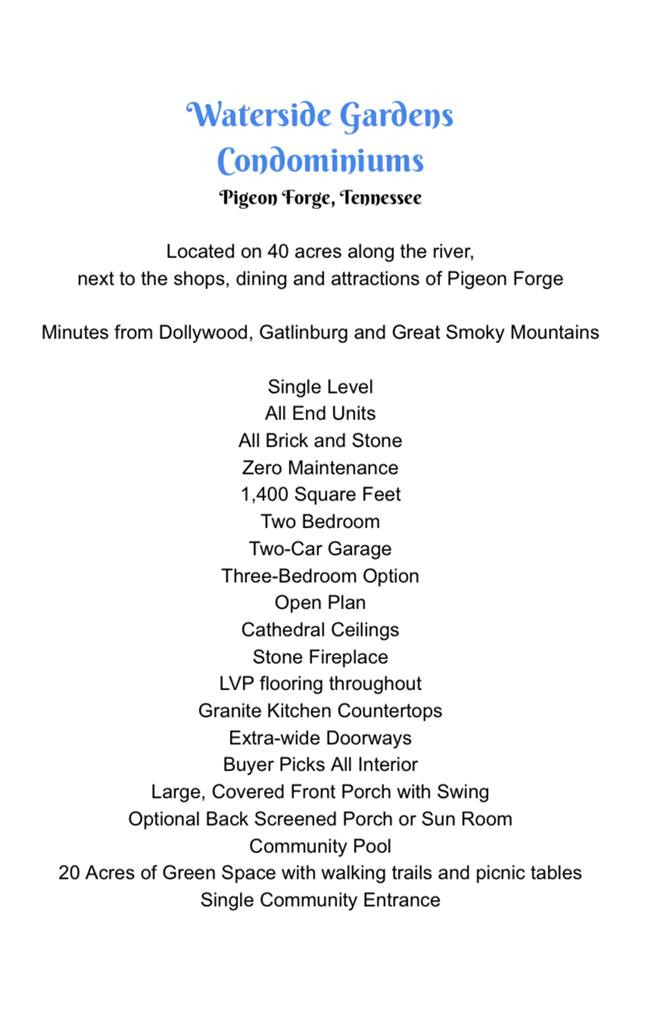 540 Henderson Road Pigeon Forge TN 37863