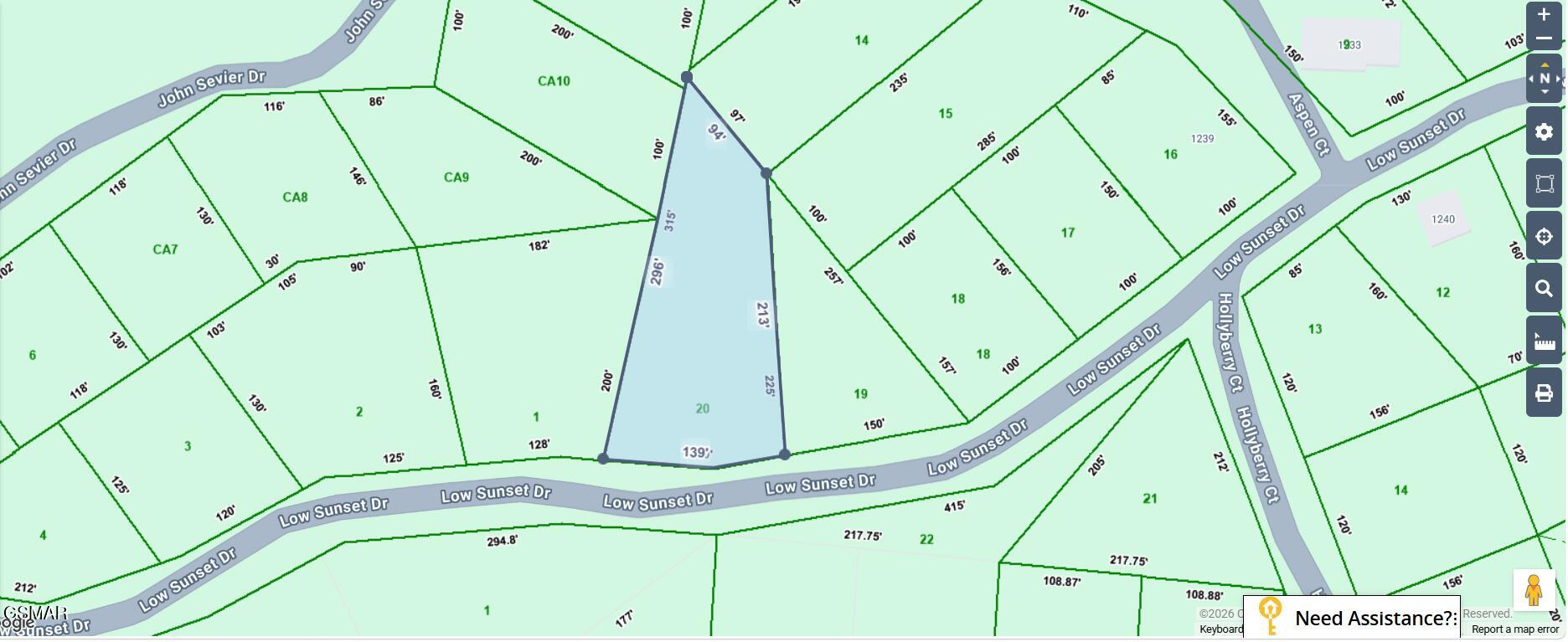 Lot 20 Sunset Drive Sevierville TN 37876