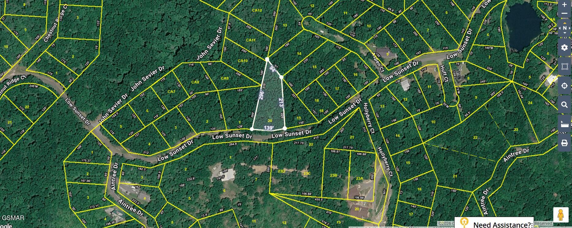 Lot 20 Sunset Drive Sevierville TN 37876
