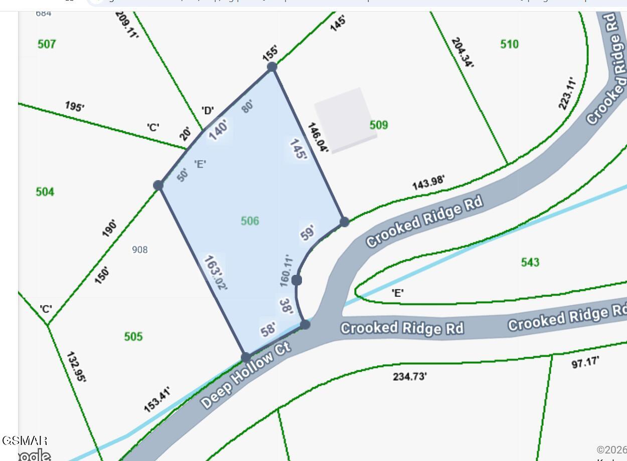 Lot 506 Crooked Ridge Road Gatlinburg TN 37738