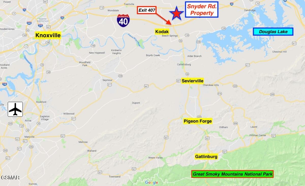 4162 Snyder Road/jones Drive Kodak TN 37764