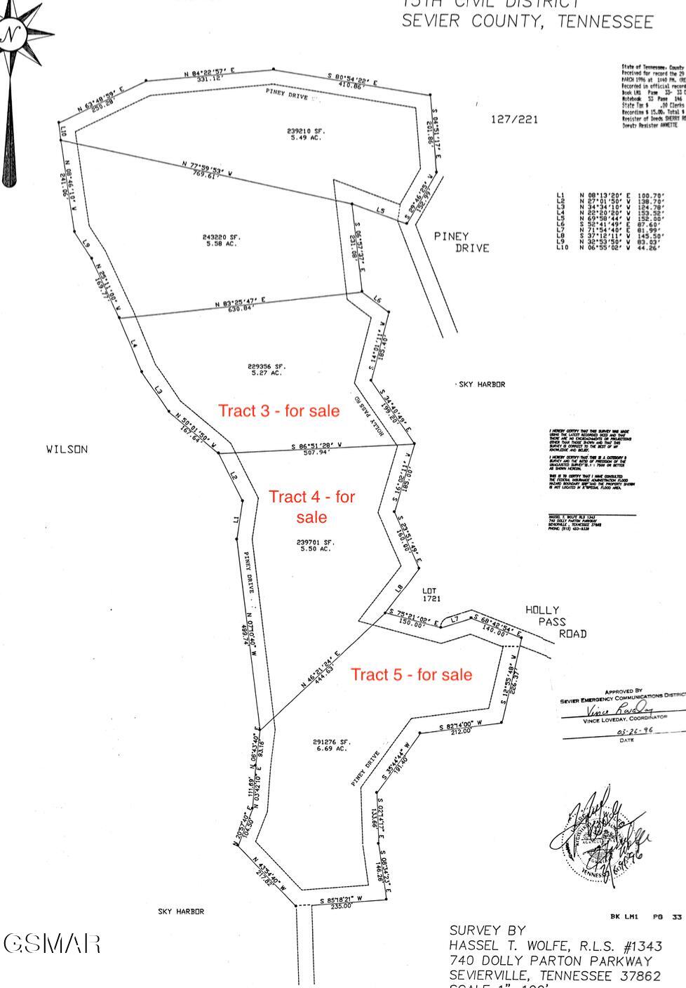 Tract 3-5 Wilson Hollow Way Sevierville TN 37876