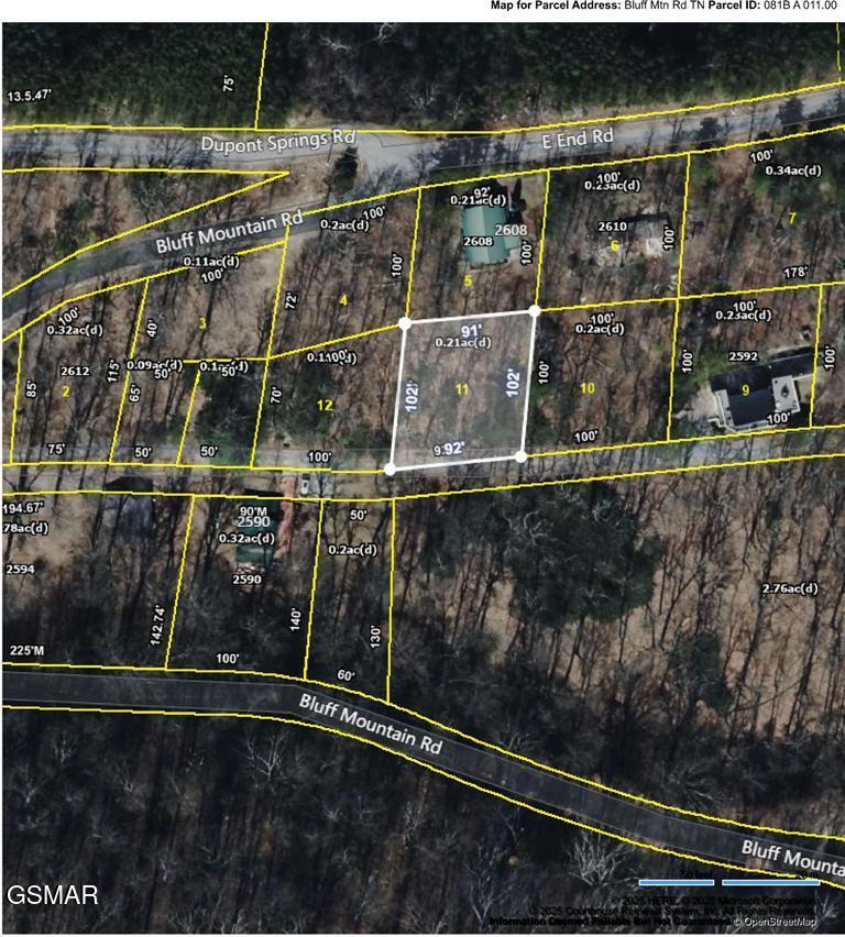 Lot 11 Bluff Mountain Road Sevierville TN 37876