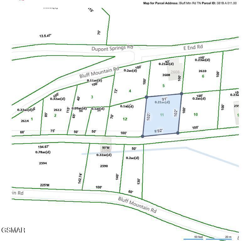 Lot 11 Bluff Mountain Road Sevierville TN 37876