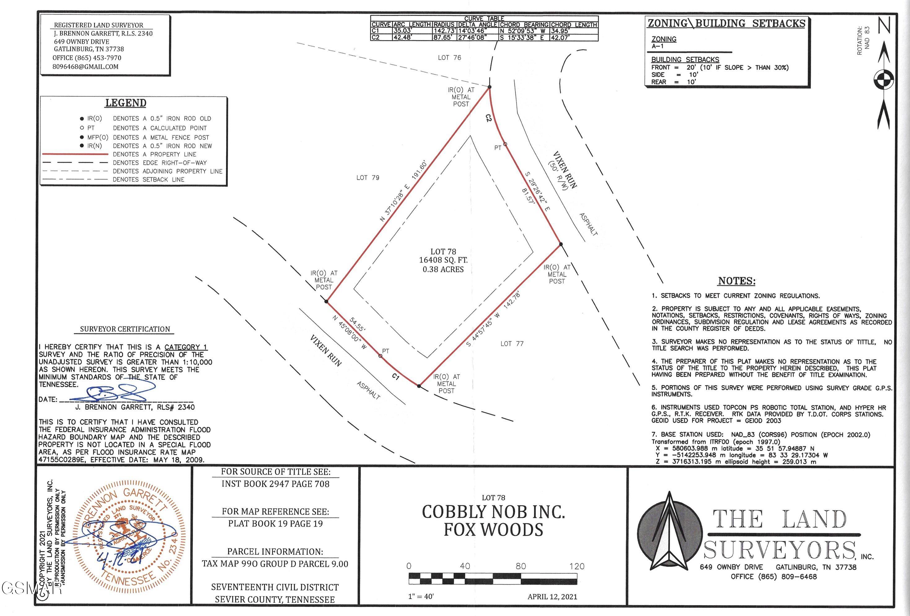 Lot 78 Vixen Run Gatlinburg TN 37738
