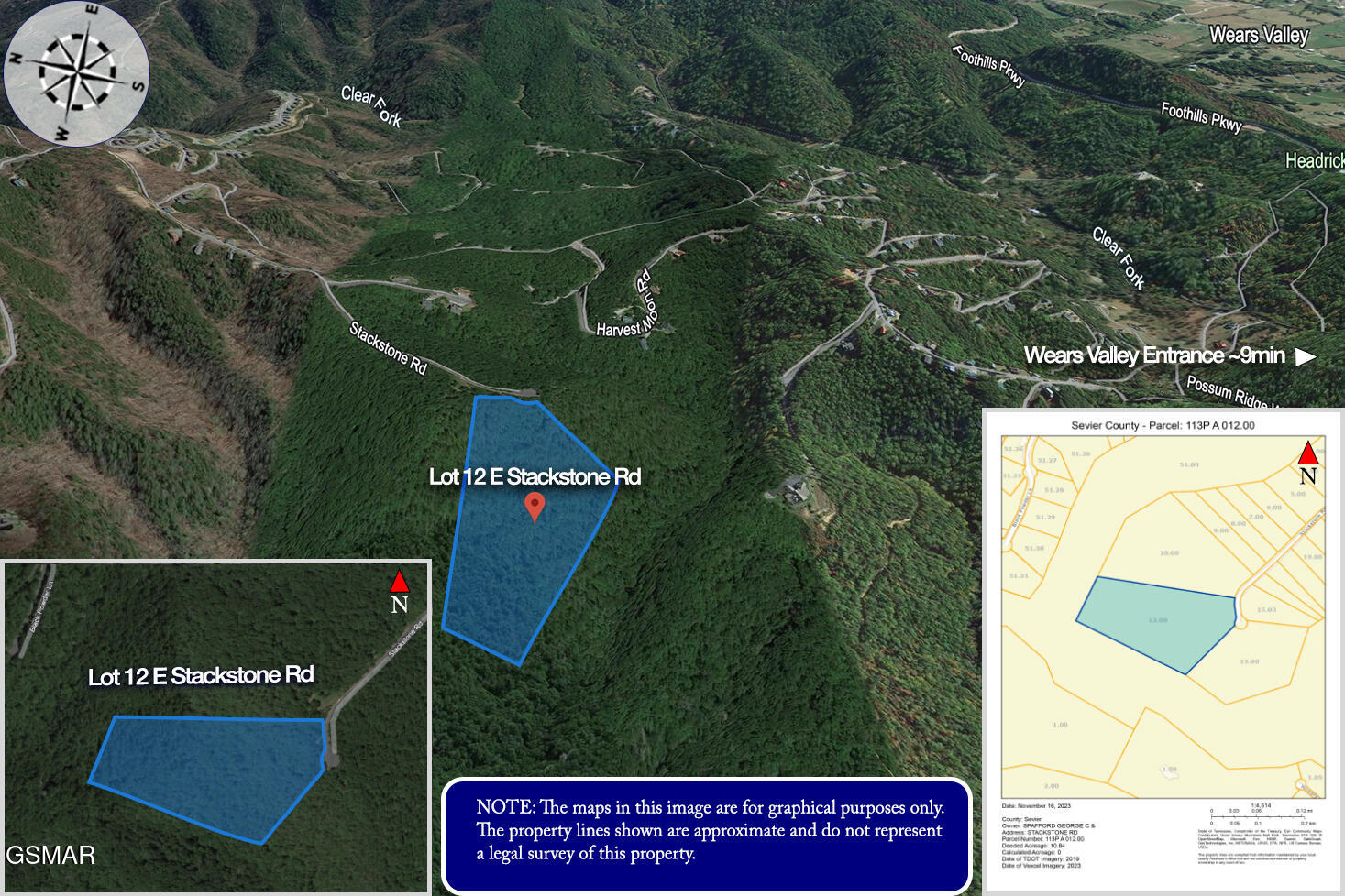 Lot 12-e Stackstone Road Sevierville TN 37862
