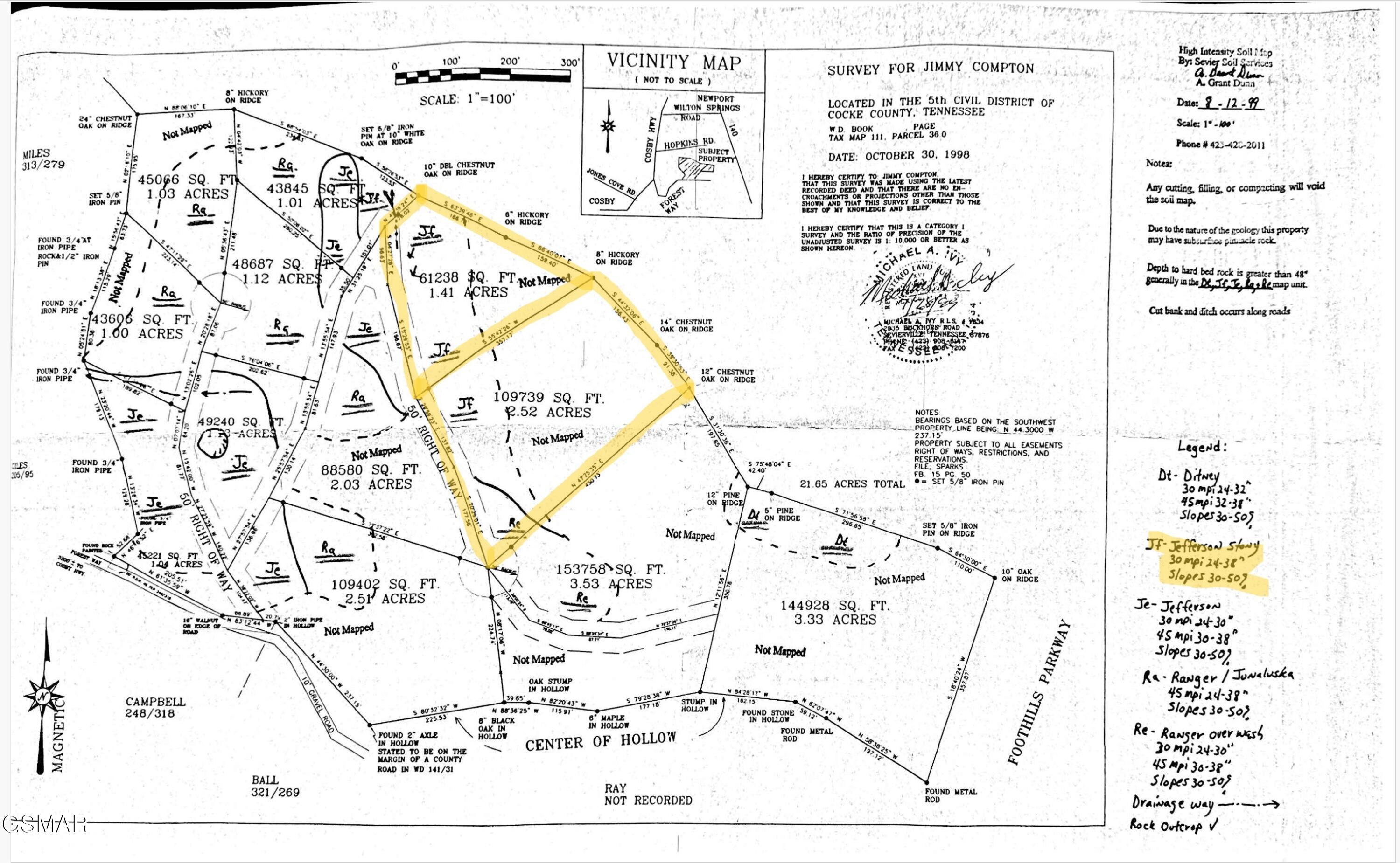 3.93 Green Forest Road Cosby TN 37722