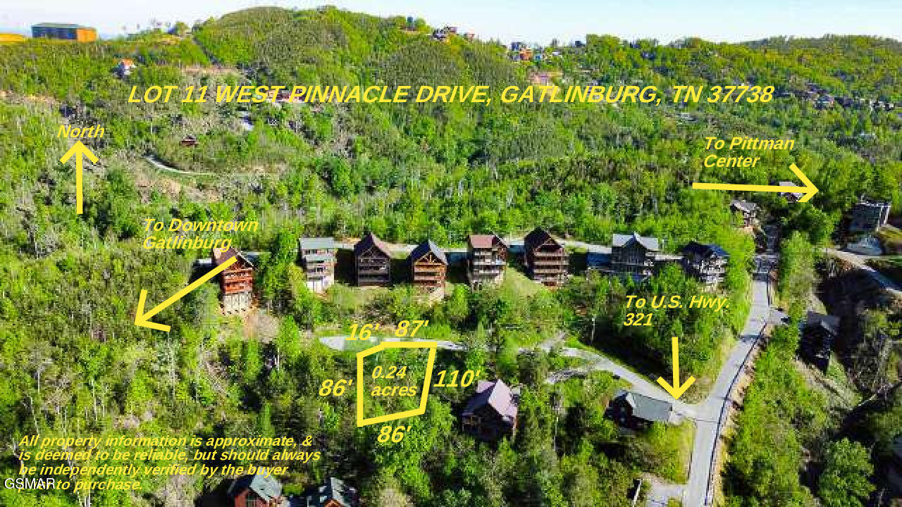 Lot 11 W Pinnacle Drive Gatlinburg TN 37738