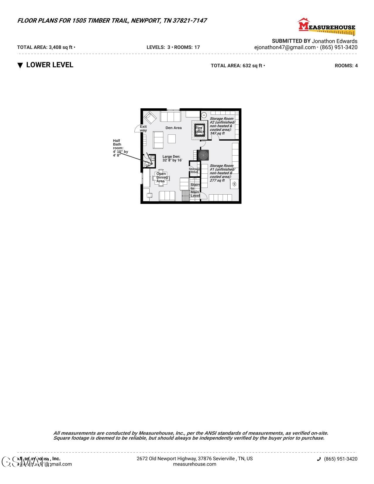 1505 Timber Trail Newport TN 37821