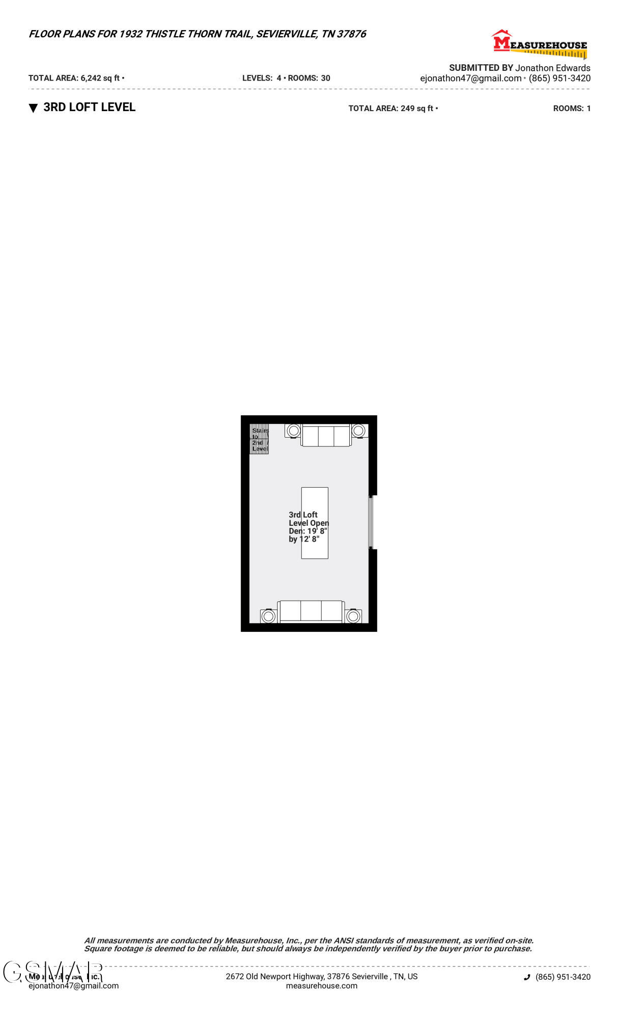 1932 Thistle Thorn Trail Sevierville TN 37876
