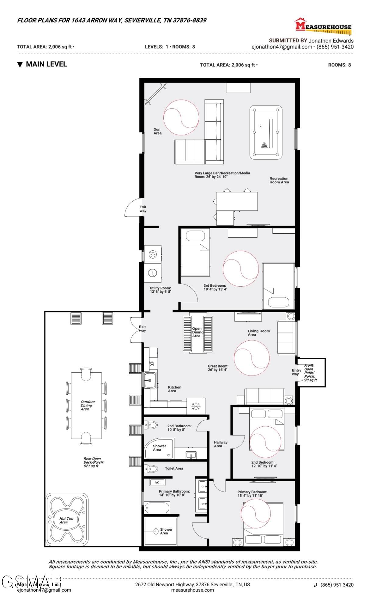 1643 Arron Way Sevierville TN 37876