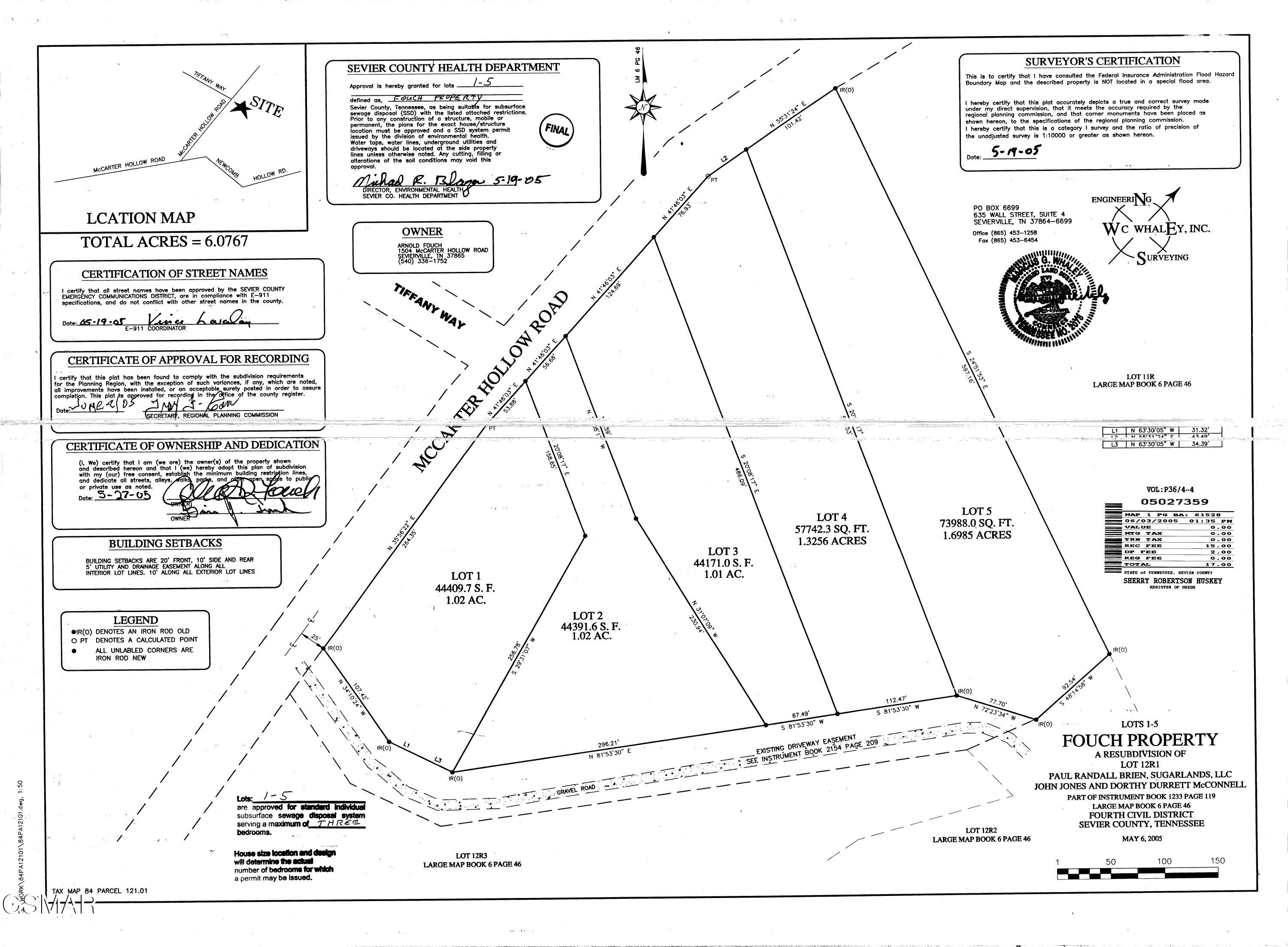 1510 &1514 Mccarter Hollow Road Sevierville TN 37862