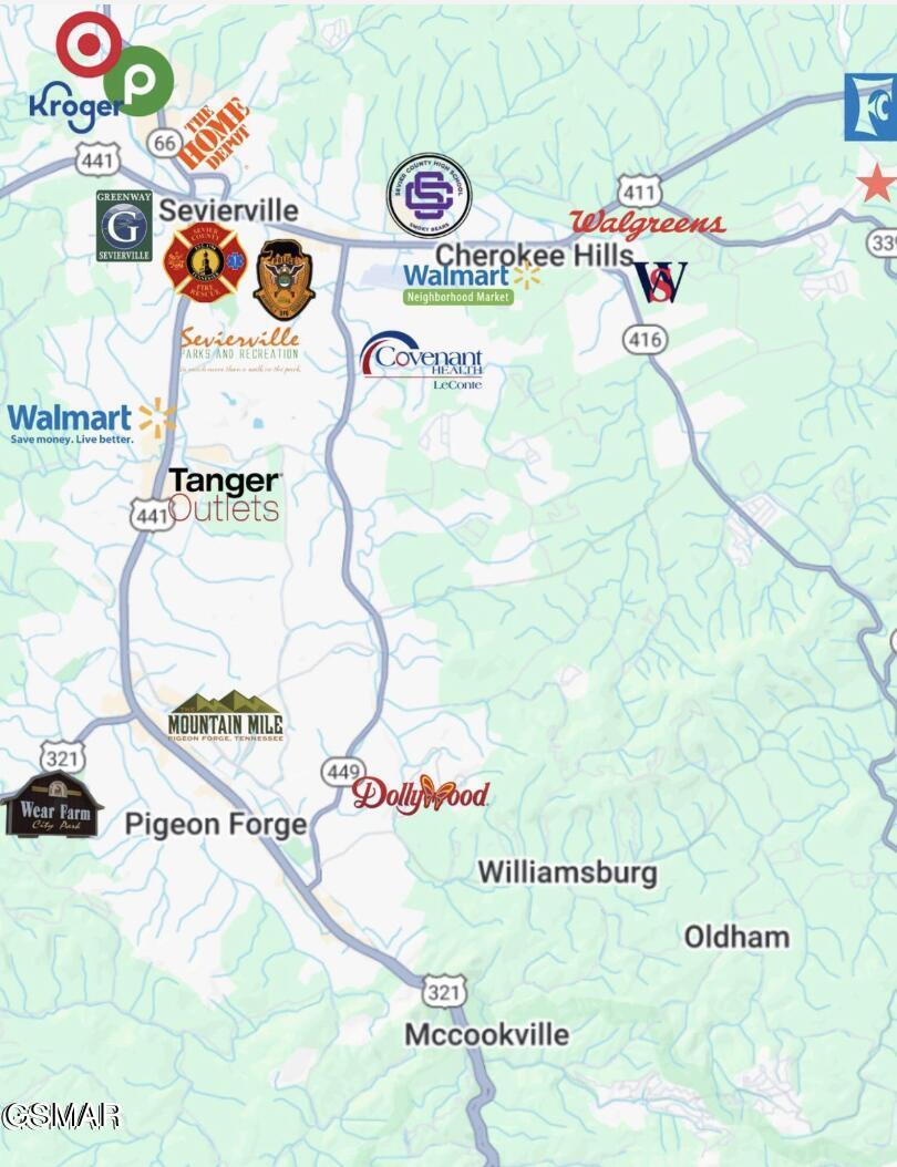 2327 Geraldine Way Sevierville TN 37876